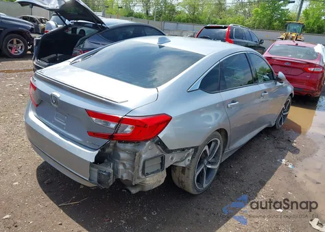 2018 Honda Accord Sport from USA, damaged, VIN 1HGCV1F38JA154863